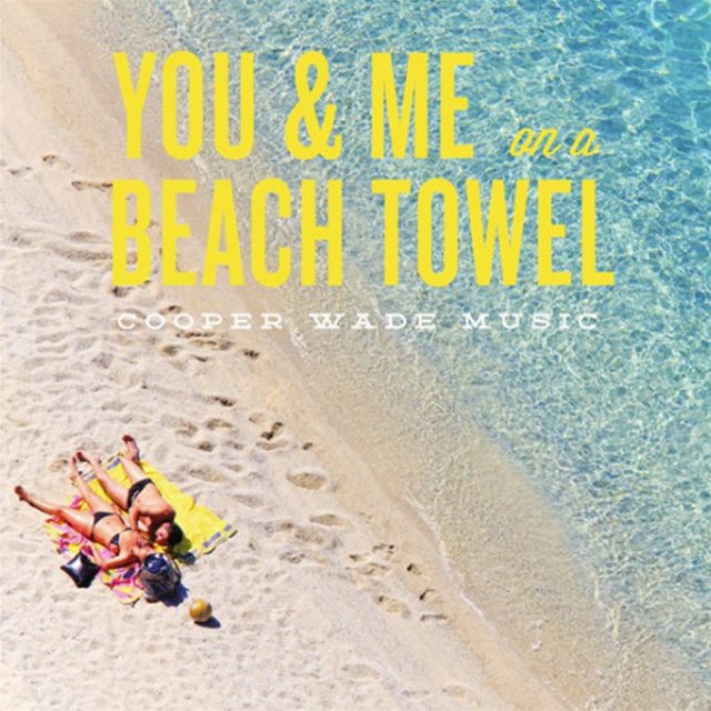 You and me on a beach towel